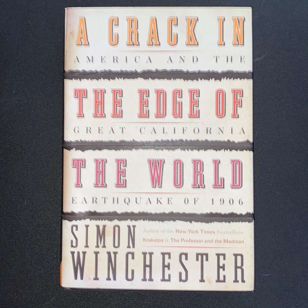 BRAND NEW A Crack in the Edge of the World by: Simon Winchester Hardcover